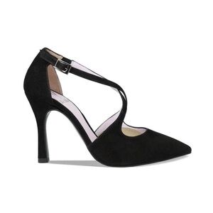 New Sole Bliss Black Suede Heels ⭐️